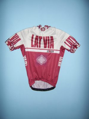 LATVIA (b) NATIONAL TEAM 2017 CYCLING JERSEY